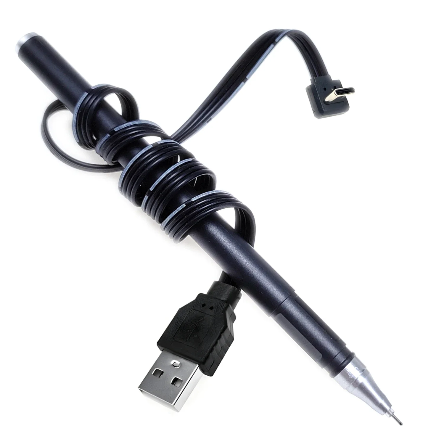 10CM-1M  Soft  0.2m 20CM Short USB Type C Cable Right Angle 90 Degree USB A Type to Type C Converter Data Cord Charger