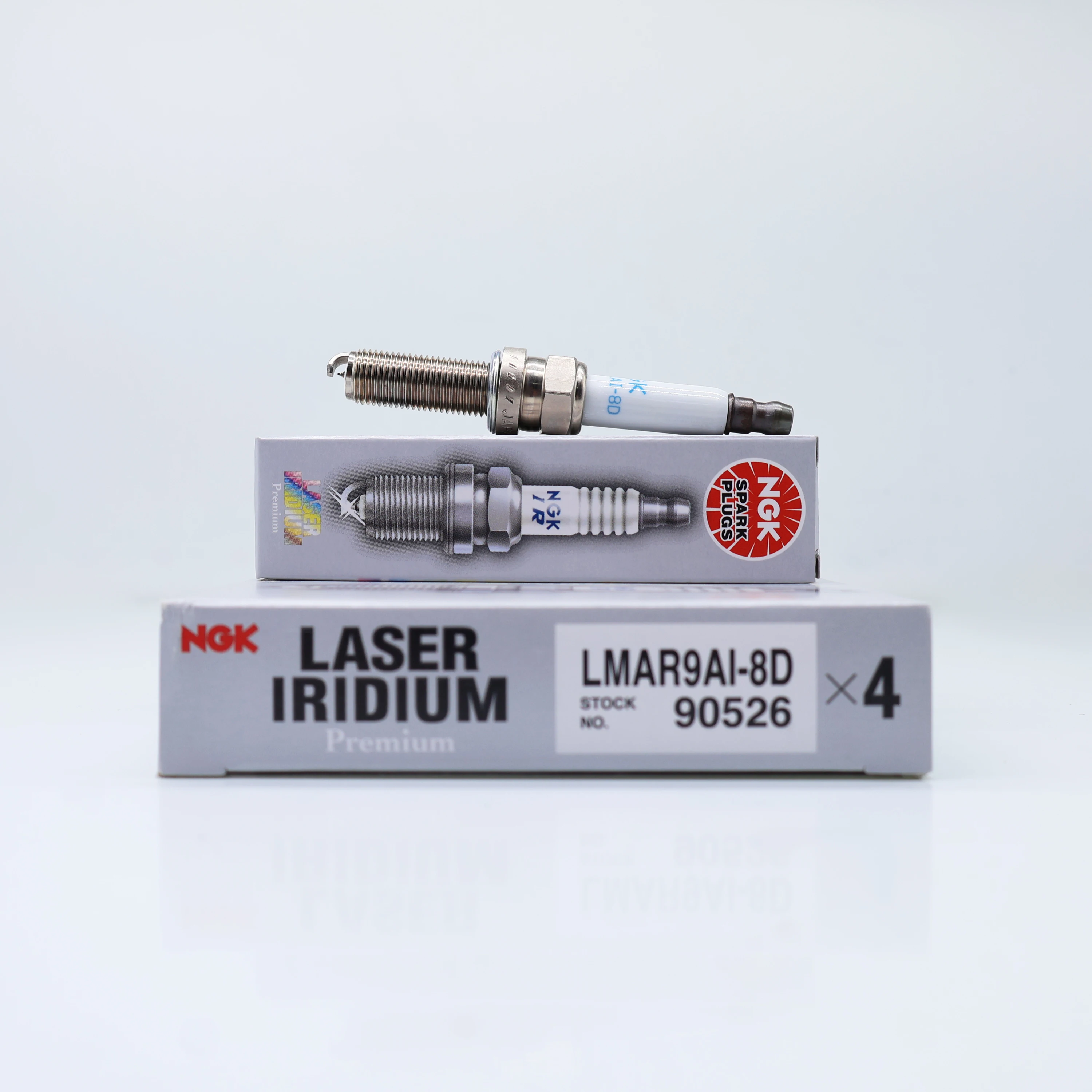 NGK Laser Iridium Spark Plug LMAR9AI-8D 90526 Original Genuine Product for Can-Am,Gas Gas,KTM,Lynx,Ski-Doo OEM:77239093000
