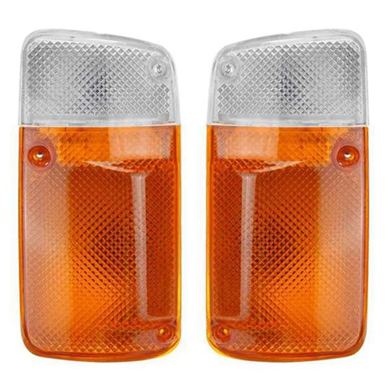 1 Pair Of Front Turn Signal Lights, Corner Indicator Lights For Nissan Patrol GQ Y60 1987-1994 B6125-01J00 B6120-01J00