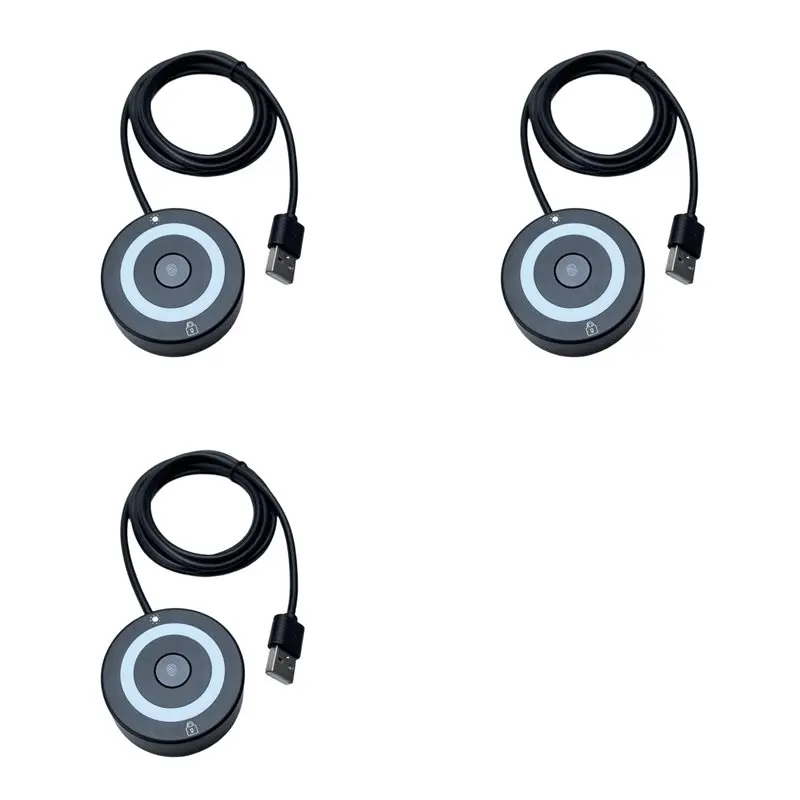 B03B-3X For Windows Hello Fingerprint USB Fingerprint Unlocking Lock Screen USB Fingerprint Login Computer/Win10/11