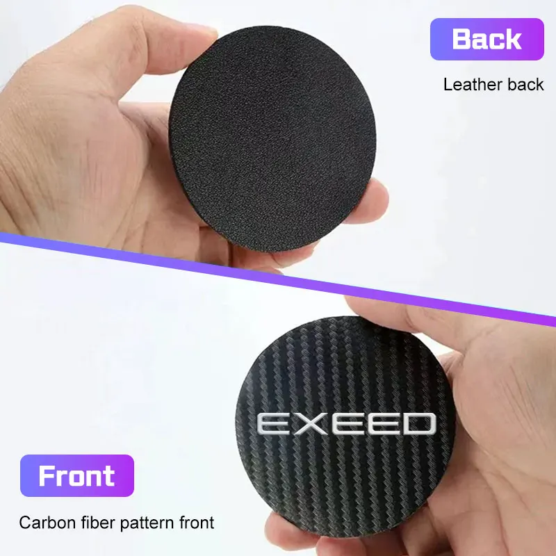 قاعدة أكواب السيارة المضادة للانزلاق حصيرة منصات كأس الماء لشيري Exeed RX VX TXL Omoda Tiggo 7 8 Pro 4 3 Arrizo 6 QQ 5x X الملحقات الداخلية