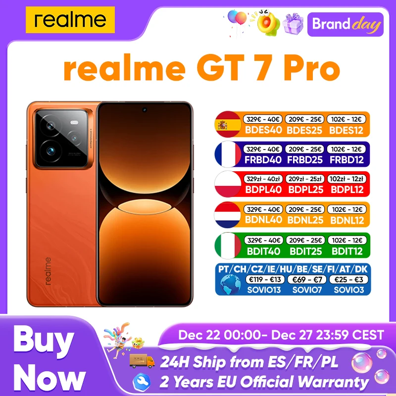 ¿Qué es la versión global del Realme GT 7 Pro y por qué cambia todo si eliges esta opción?