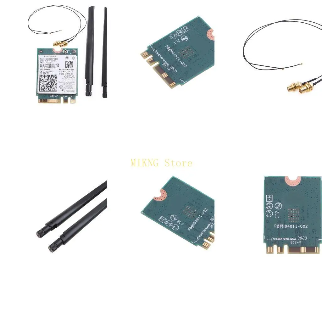 

Двухдиапазонная беспроводная сетевая карта Wi-Fi со скоростью 600 Мбит/с для AC 3168NGW NGFF для M.2, лучшая распродажа