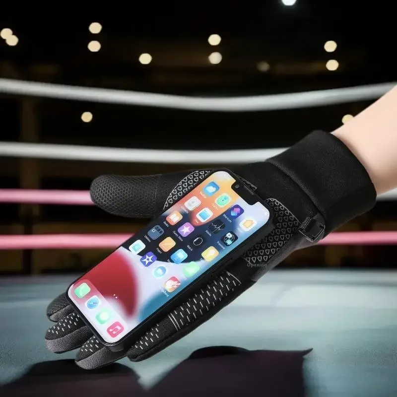 قفازات شتوية للرجال والنساء - مقاومة للماء والحرارية للموسم البارد، مثالية لركوب الدراجات والثلج وشاشات اللمس