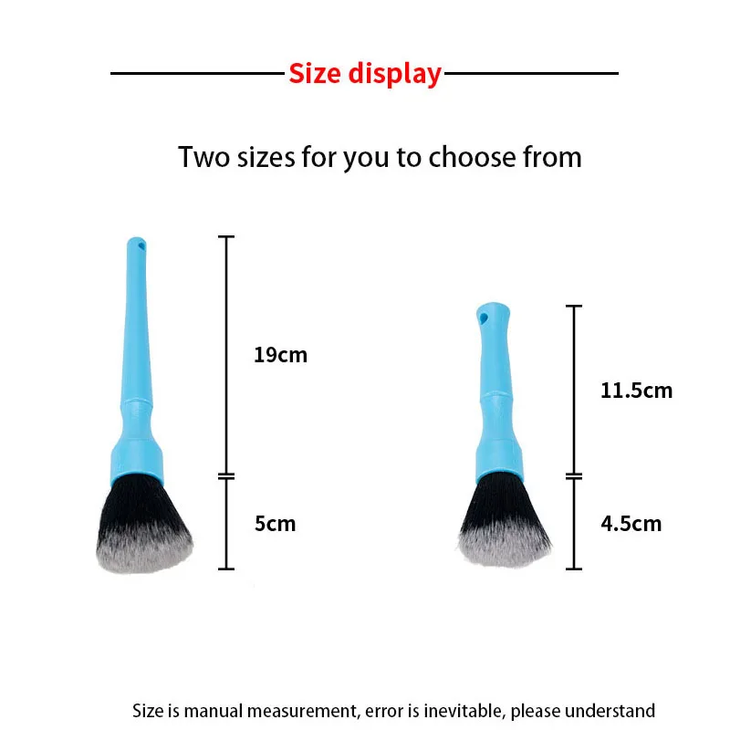 Ultra-Soft Detailing Brush Super Soft Auto Interior Detail Brush With Synthetic Bristles Car Dash Duster Brush image 3