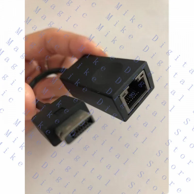 H  FOR Lenovo X13 X280 X390 T14 Mini Ethernet Port to RJ45 Ethernet Cable Mini Display