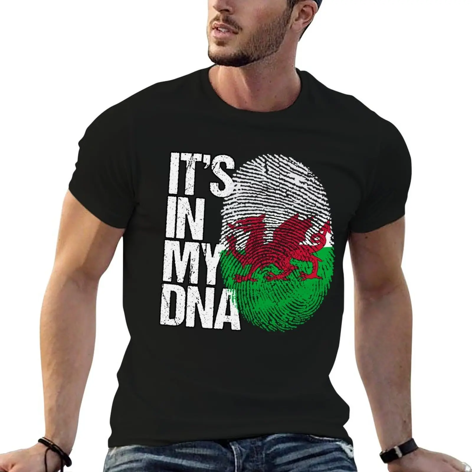 wales Its In My DNA - Gift For welsh From wales , dna love womens, mens, roots, flag, proud, pride Made In T-Shirt
