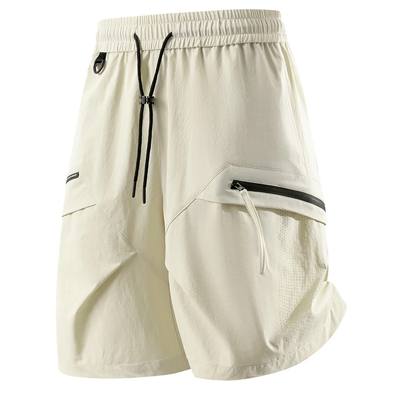 Plus ขนาด 8XL 9XL อเมริกันกางเกงขาสั้นสินค้าผู้ชาย Casual Gym สั้นฤดูร้อนเอวยางยืดกลางแจ้ง Camping กางเกงขาสั้นเดินป่าเสื้อผ้า