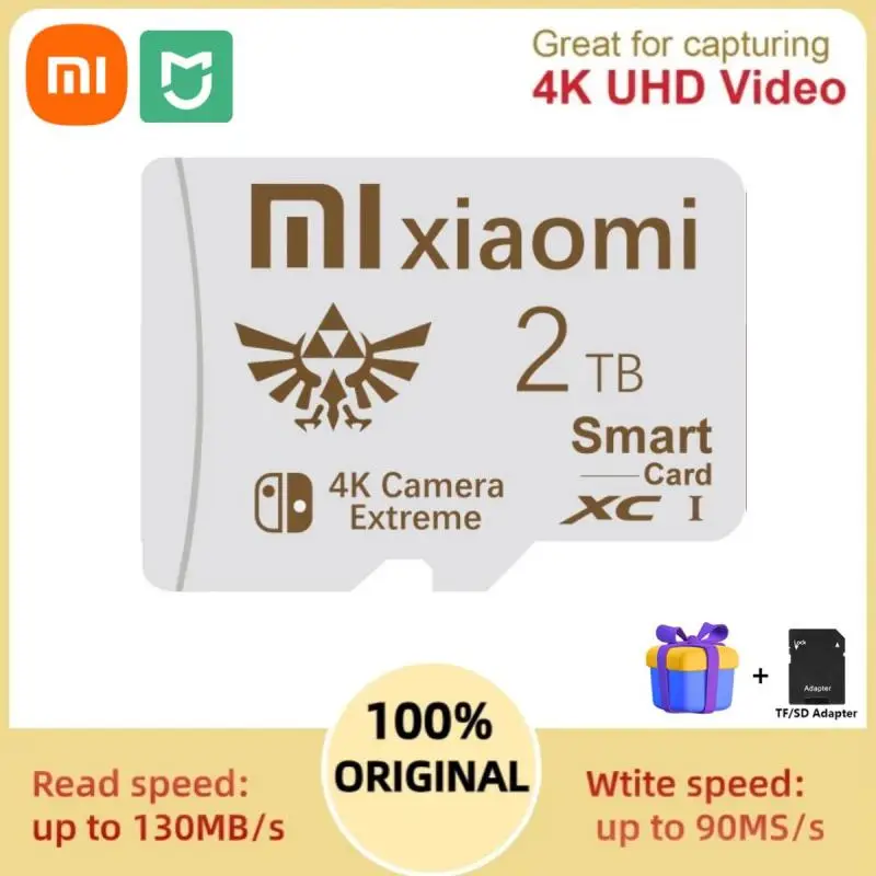 Xiaomi Mijia 2TB 1TB Memory Card 256GB High Speed Flash SD 512GB Class 10 Micro Card 128GB TF Card For Phones Tablet Camera