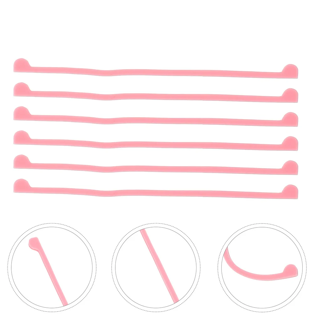 

6Pairs Lash Perm Tape Silicone Lash Lift Pads Rods Ribbon Kit Reusable Eyelash Curling Tool Eyelash Lift Accessories Beauty