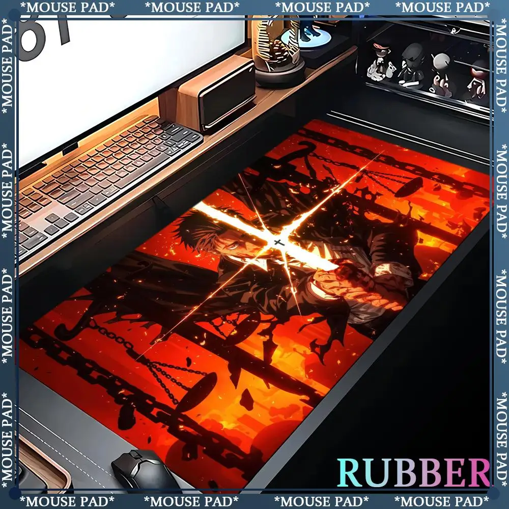 J_Jujutsu FO K_Kaisen 1200X600X5MM Desktop protective pads Oversized Cute desktop accessories Gaming DIY gaming Mouse mat