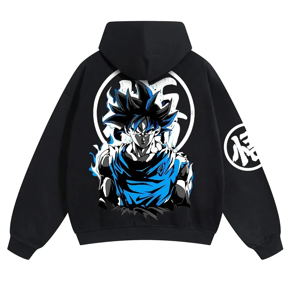 

Dragon Ball Z Kamehameha Print Men's Hoodie Sweatshirt Cosplay Set - Trendy Design, High-Quality Fabric, Ideal for Anime Lovers