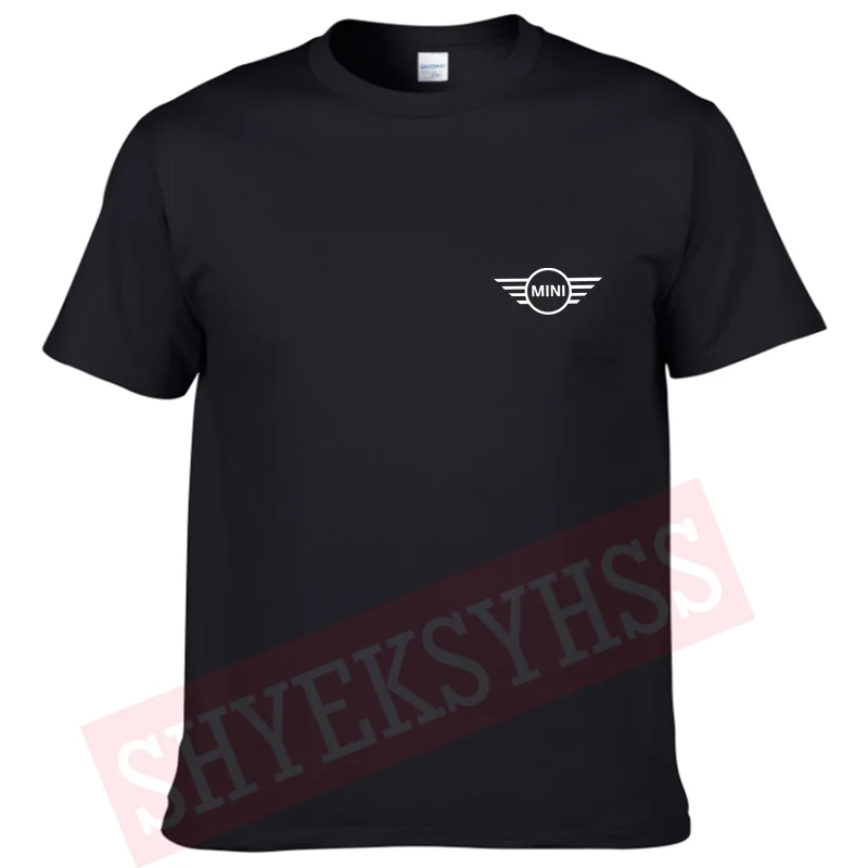 MINI T Shirt New Mini Cooper's Car Men's Tshirt Personalized Design Graphic Women's T-shirt 100% Cotton O-Neck Short Sleeve