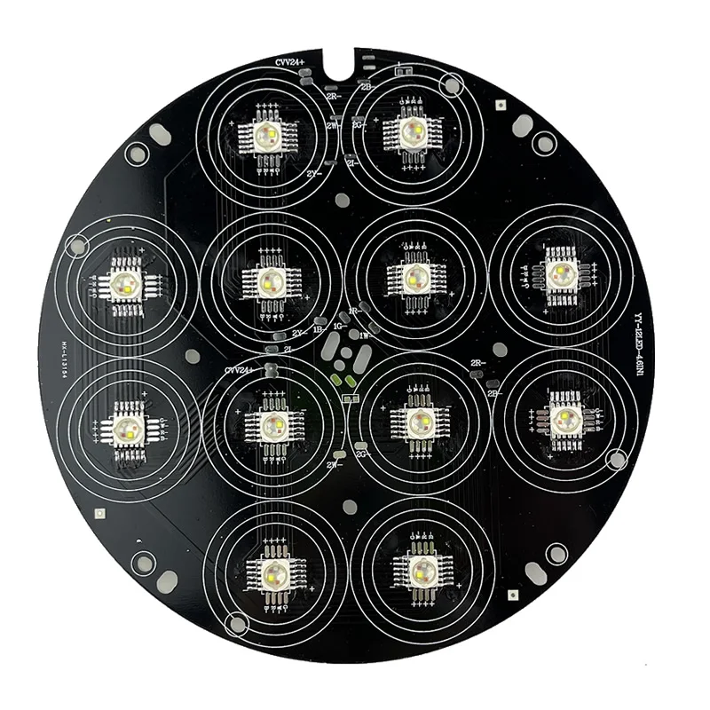 180 متر 24 فولت Led الاسمية الإضاءة Led لوحة وحدة مجلس RGBWAUV مقاوم للماء في الهواء الطلق