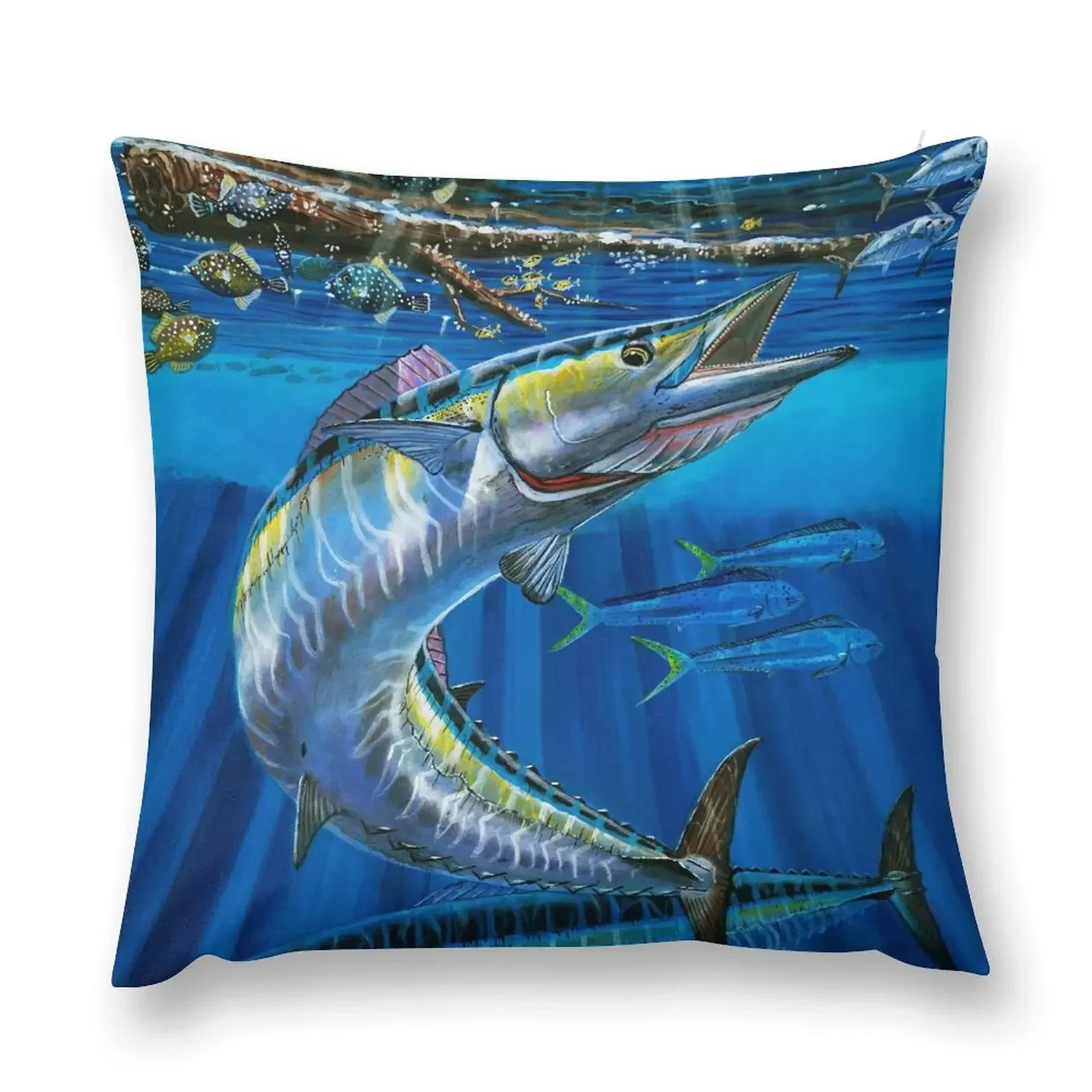 Wahoo Haven Throw Pillow Sofa Cushions anime girl Decorative pillow case Couch Pillows pillow