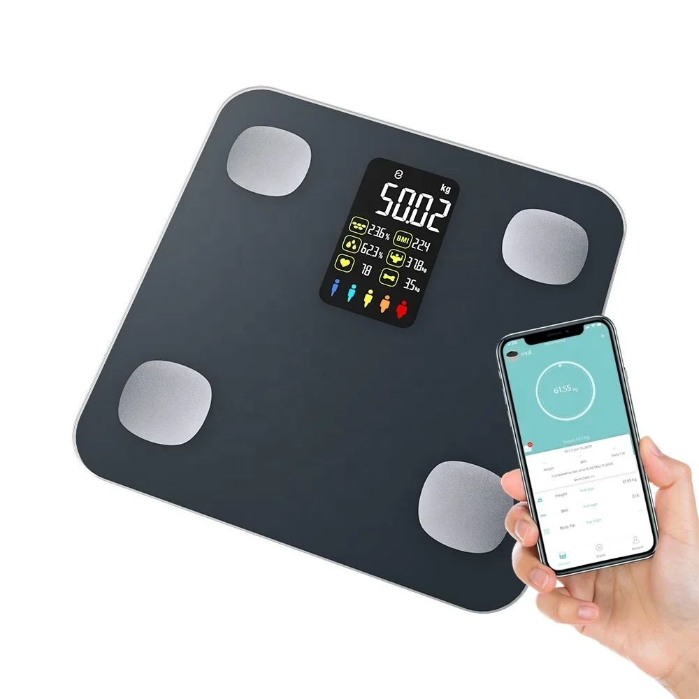 

Big VA Screen Smart Weight Scale Electronic Weighing Scale Digital Electronic Weighing Scales Bmi For Human