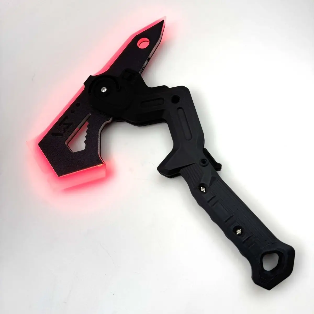 Deformable Mechanical Sword Axe Folding Luminous Cosplay Toy Model Outdoor Creative Portable EDC Tool
