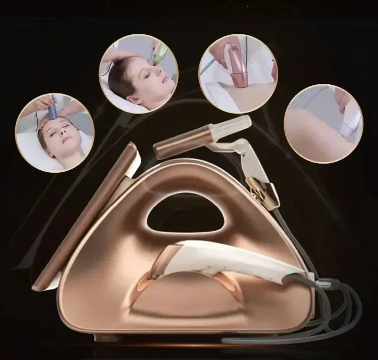 12D HIFU Machine Facial Lifting Body Firming Anti-Aging Jawline Sculpting Skin Rejuvenation Salon Device