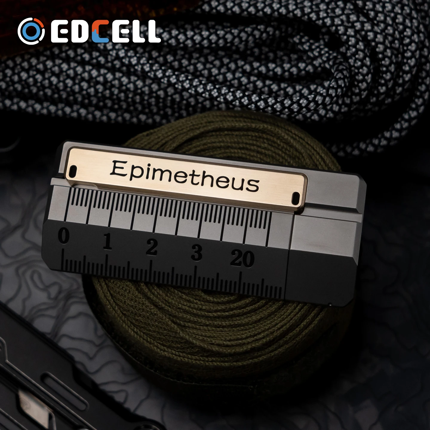 

Edc Alloy Push Slider Brass Mechanical Ruler Fidget Ring Push Slider Metal Mini Fun Stress Tools
