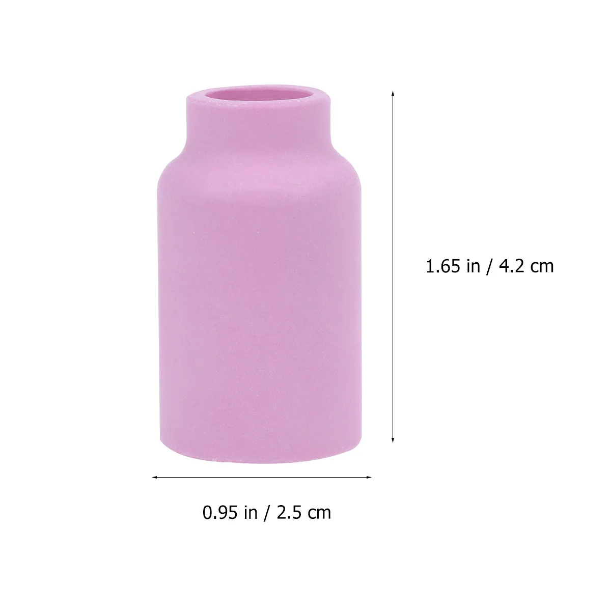 10Pcs Premium Ceramic Nozzles for Tig Welding 54n14 Medium Cup Strong Wear Resistance Compatible with Most Welding Machines