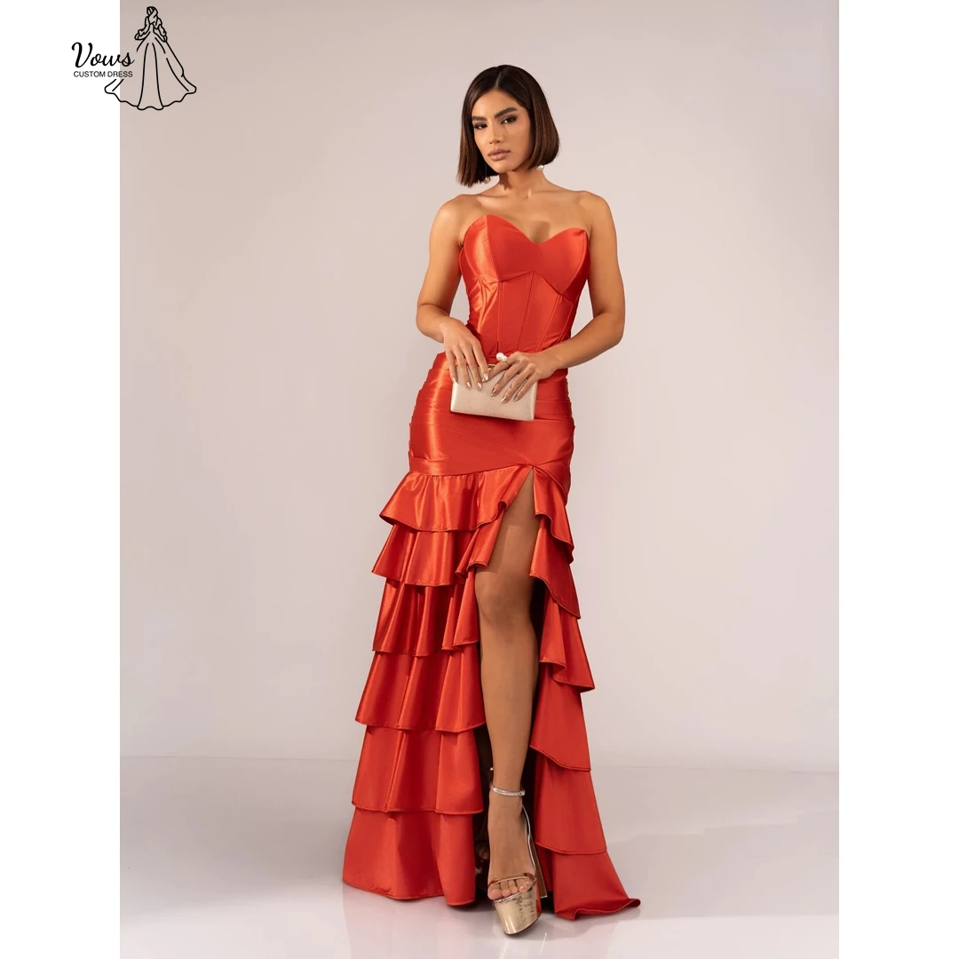 

Vows Cocktail Dresses Medium Length Line A Green Prom Dresses 2026 Luxury Prom Custom Made Off the Shoulders Multi-layer Dress