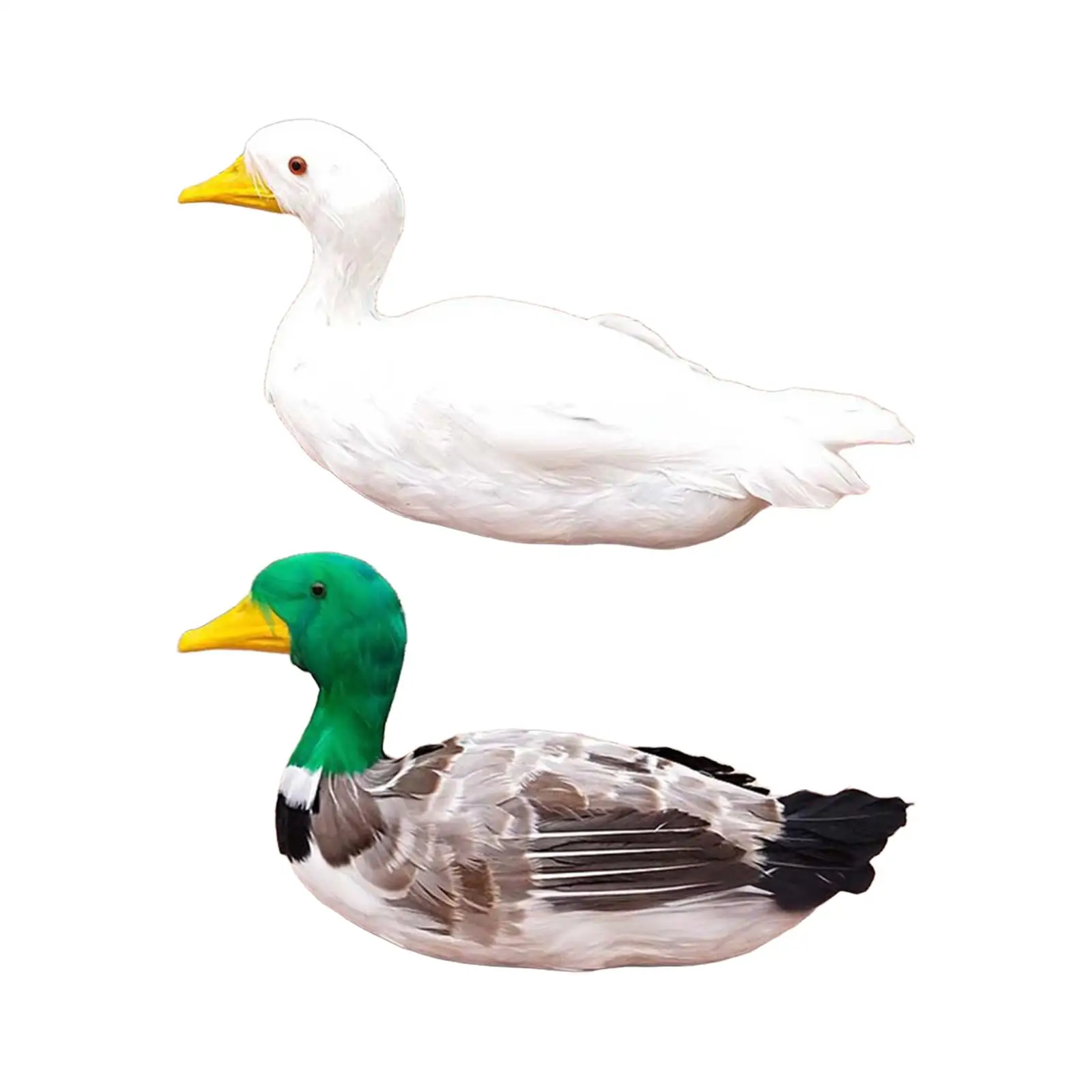 

Duck Simulation Model Micro Landscape Decor Ornament for Farm Garden Patio