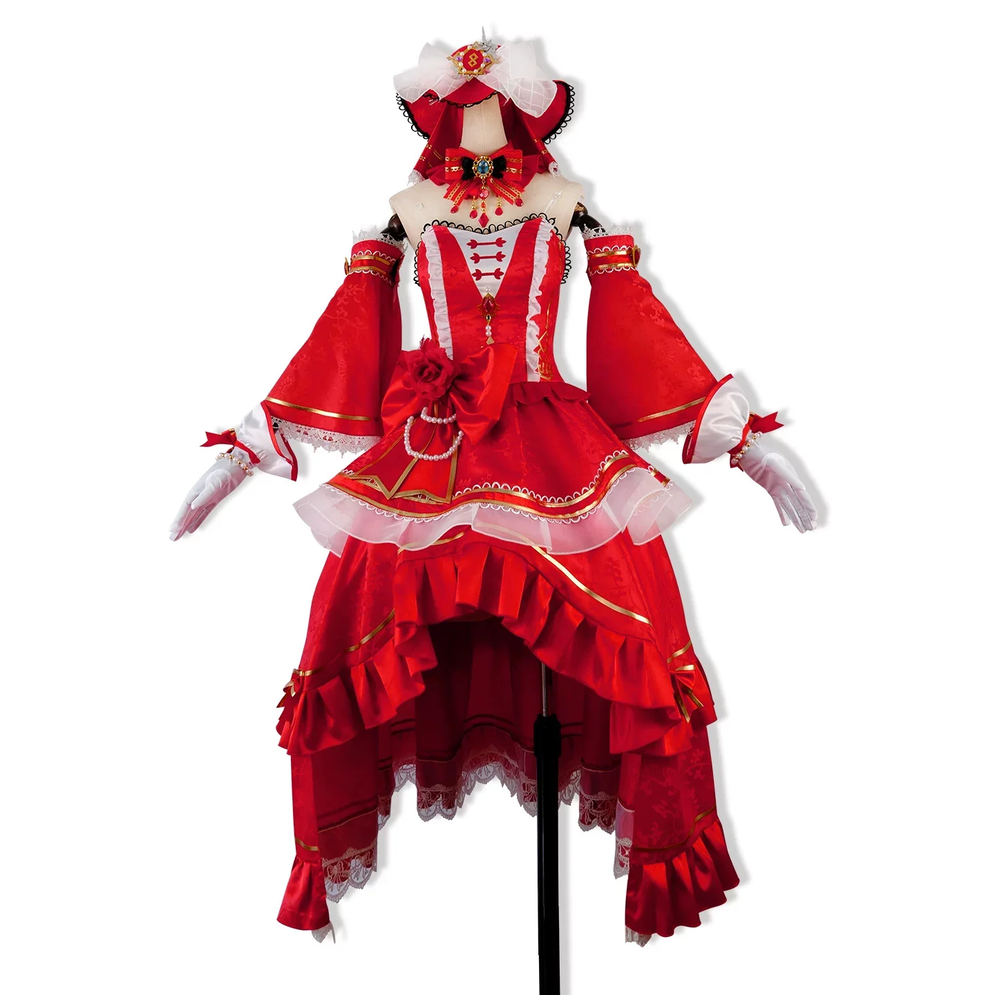 Disfraz de Cosplay COS-KiKi Identity V Vera Nair Perfumer Under The Truth, Vestido Elegante para Fiesta de Halloween para Mujer