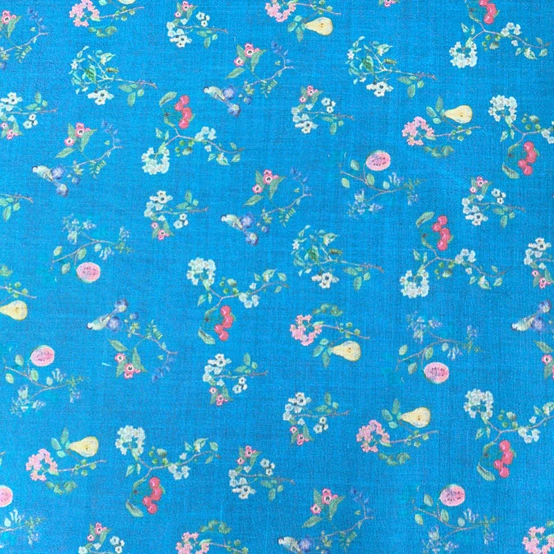 

Natural Pure Ramie Fabric with Custom Personalized Digital Print, Best for Hanfu, Cheongsam, Qipao and Traditional Wear Making