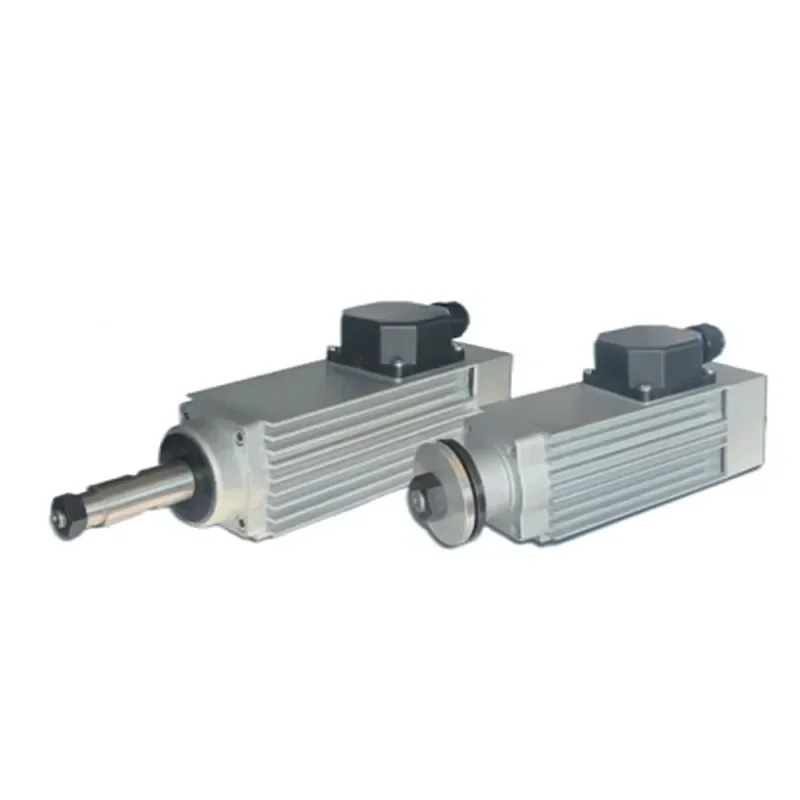 High Speed Air Cooled Spindle Motor For Engraving Machine Cutting Wheel Edge Banding Accessories Precision CNC Router Parts