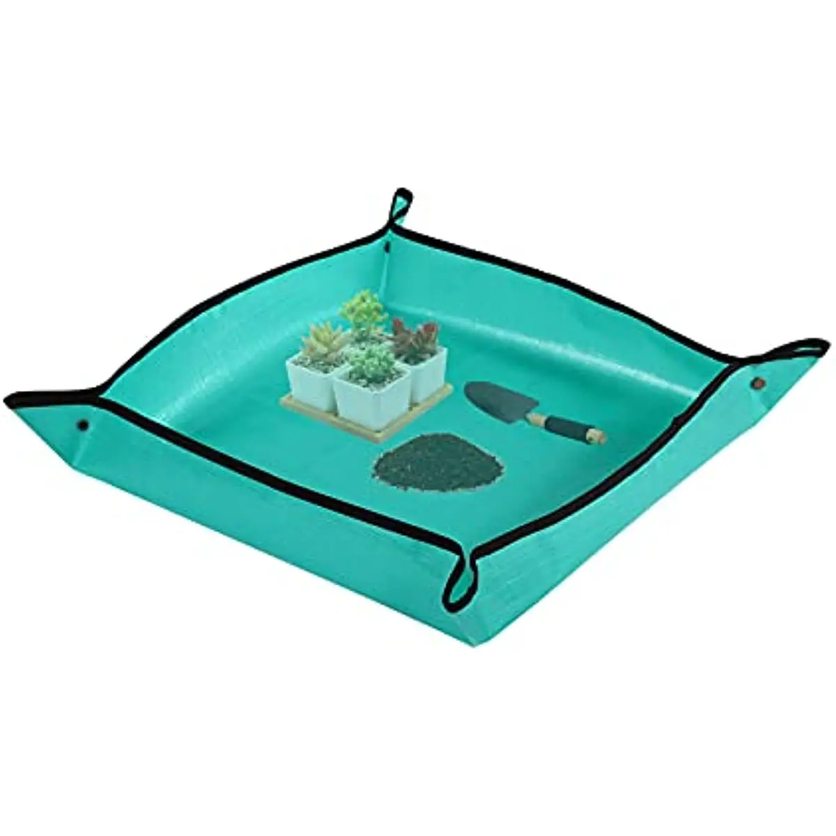 PE Plant Repotting Mat Waterproof Transplanting Mat Indoor Succulent Potting Mat Portable Gardening Mat (26.8