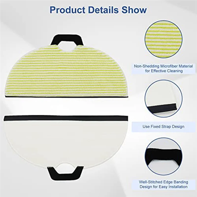 B46B-аксессуары Pad для Shark RV2001WD RV2002WD AV2001WD RV2000WD робот-пылесос вакуумная швабра Pad