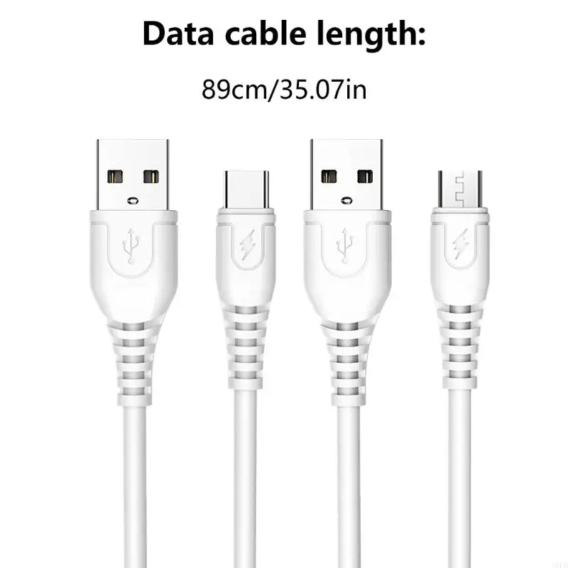 16FB 2A USB2.0 Macho a USB 5PIN/Tipo C Cable carga carga Macho Cable datos Línea 1M