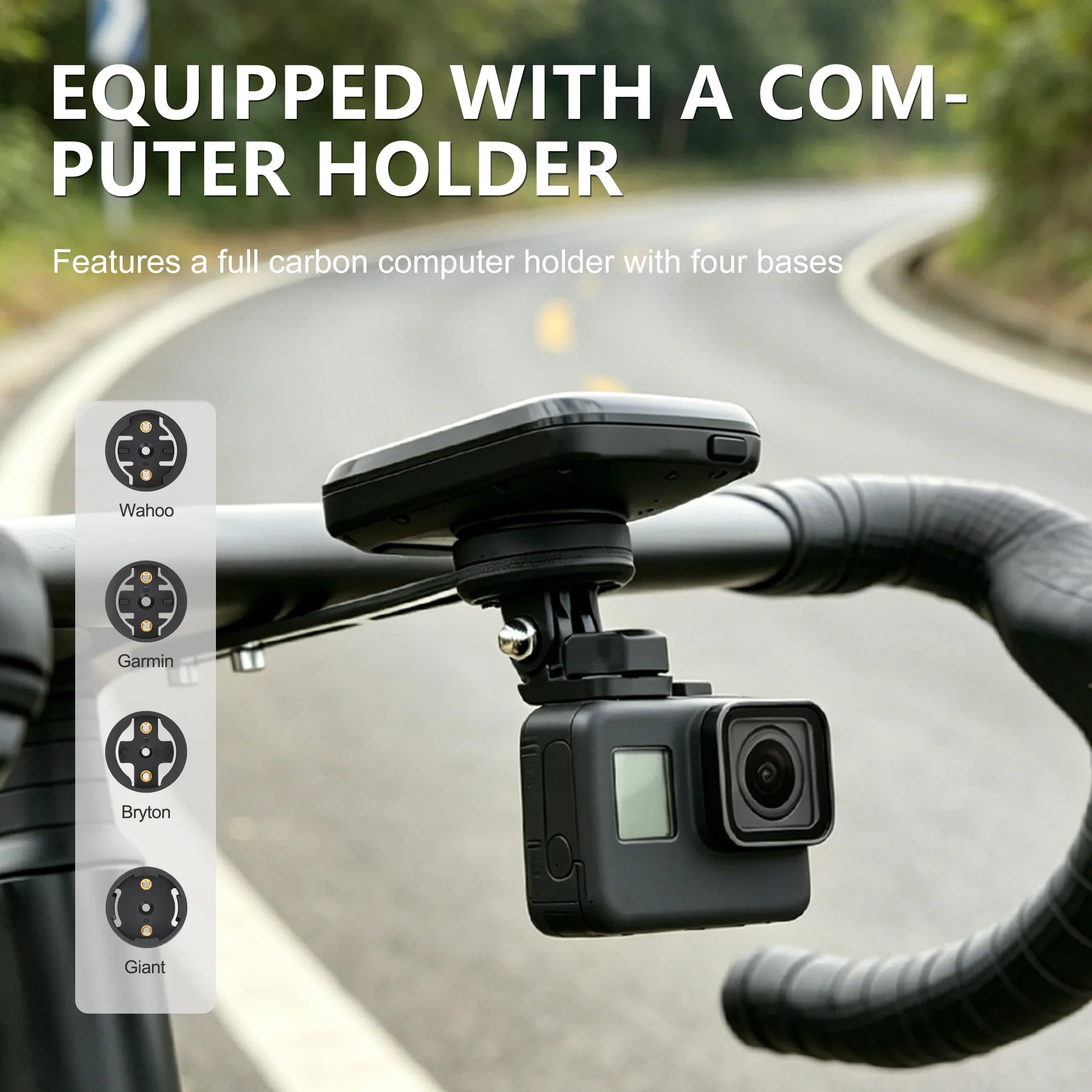 TOSEEK Vollcarbon-Integrierter Rennradlenker Cockpit OD2 Internes Kabel 28,6/31,8mm -6 ° Mit Abstandshaltern 380/400/420mm für Drop Bar – Detail 9