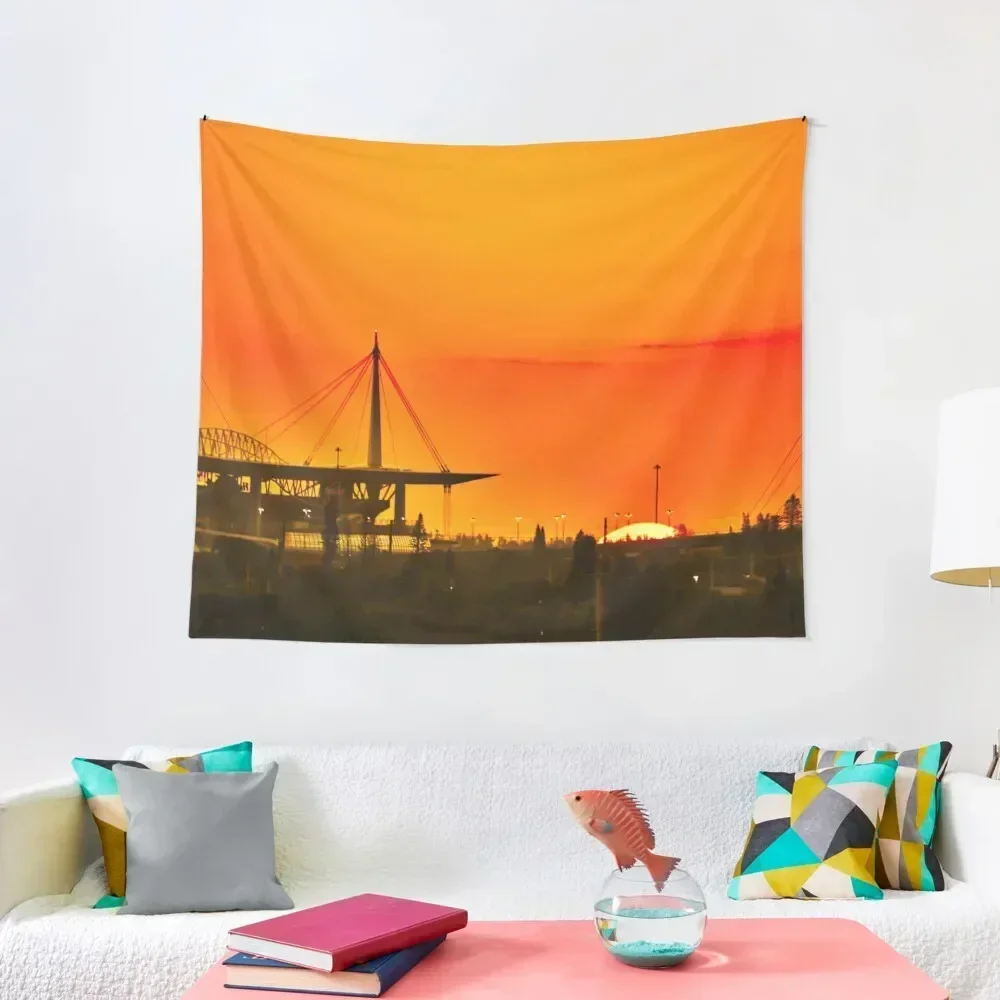 

Sunset Tapestry Room Decoration Korean Style Wallpaper Bedroom Wall Hanging Wall Tapestry