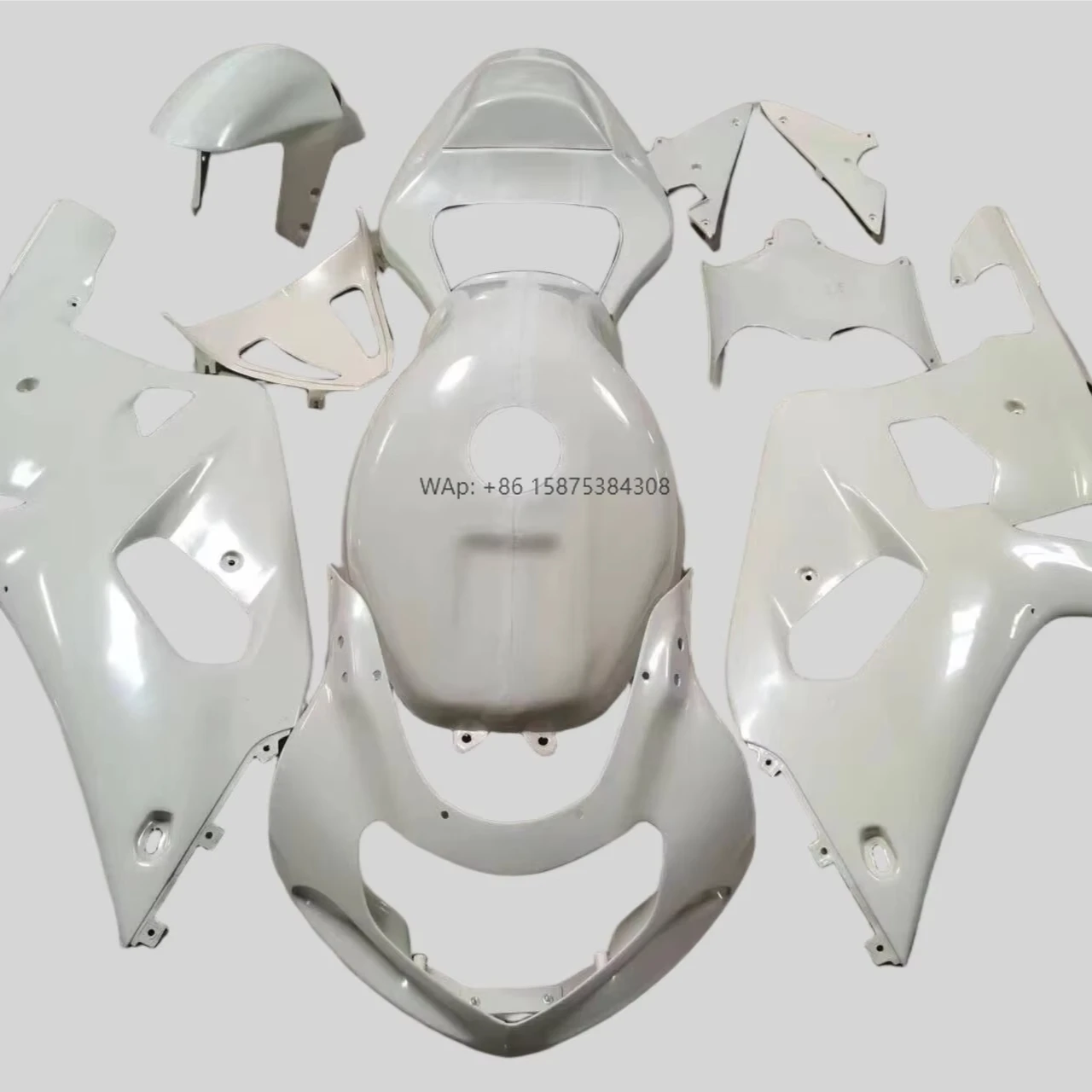 Fairing Body Kit for K1 GSXR600 750  2001 2002 2003 Full ABS  Plastic  Raw Blank Fairing Wholesale
