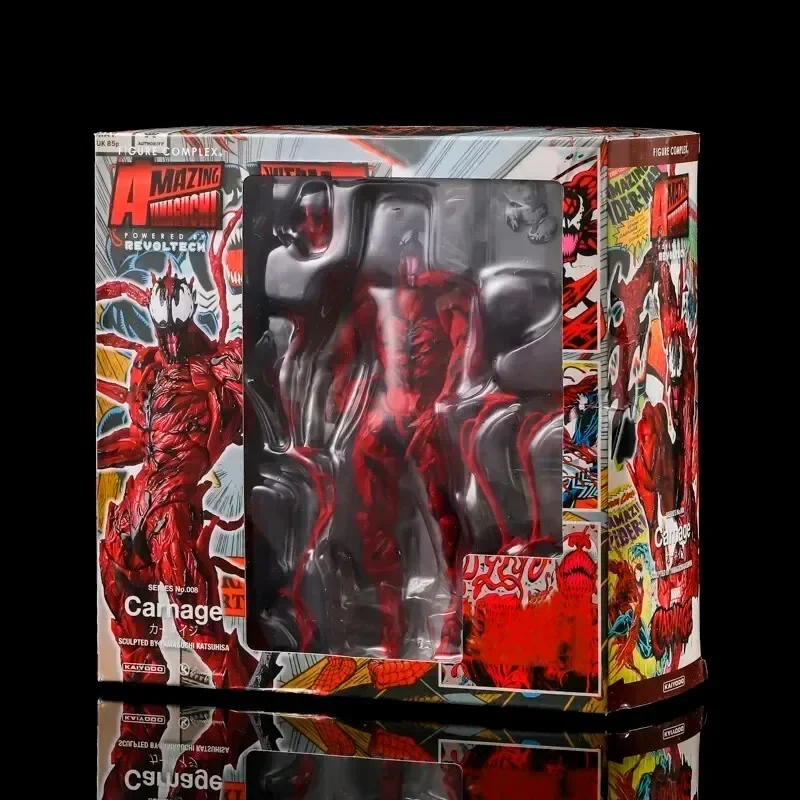 Фигурка Venom Slaughter серии Marvel, суставы передач, подвижная сборка, американские дромы в стиле Ямагучи, периферийные устройства в стиле аниме
