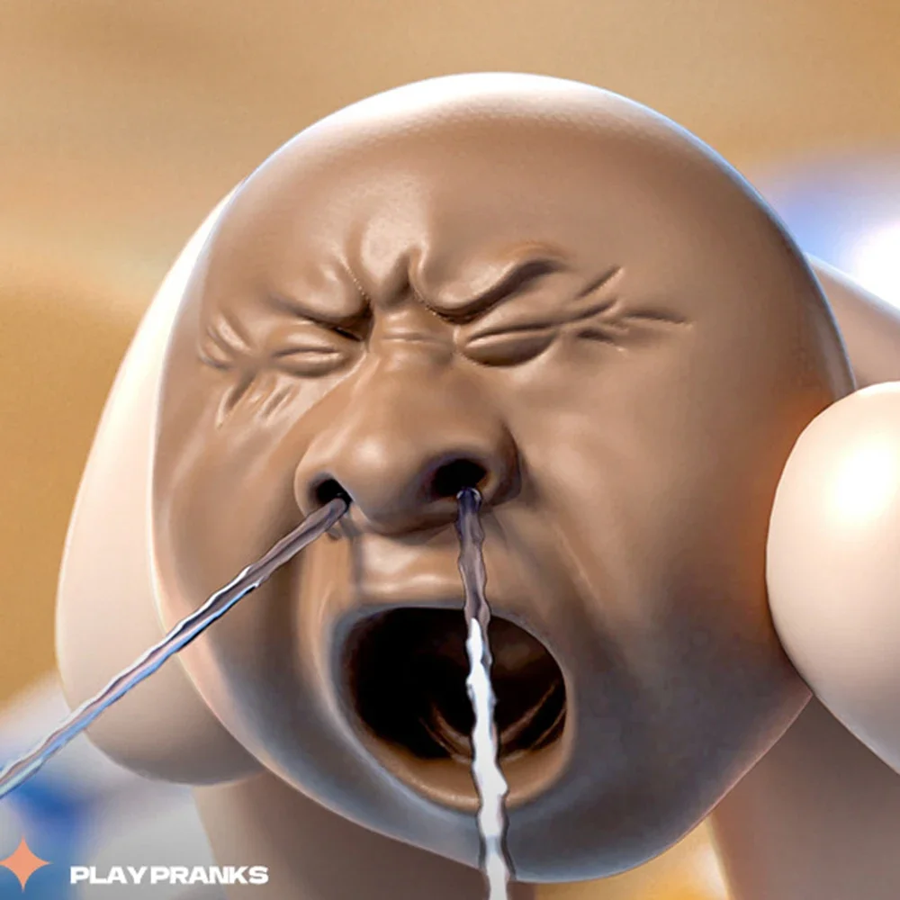 Compulsive Spray Toys Funny Tea Pets Yawn Funny Stress-reducing Creative Decorative Ornaments