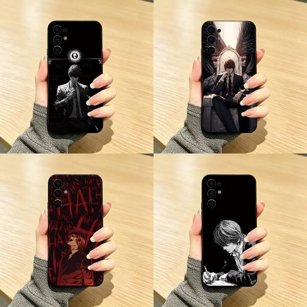 Death Note  Light Yagami  Phone Case For Samsung S25,S24,S21,S22,S23,S30,Ultra,S20,Plus,Fe,Soft Silicone Black Cover