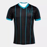 The New Trend of Summer 2025:3D Black Striped Printed Football Shirt, Breathable, Lightweight, Sweat-absorbent and Quick-drying.