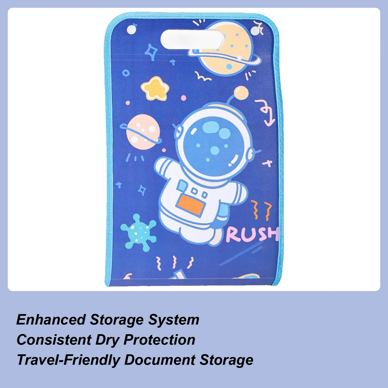 

File Bag Waterproof Money File Storage Bag Reusable Binder Portable Storage For Home Women Men Offices Business Classroom Travel