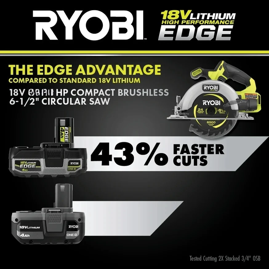 

18V 8.0Ah For RYOBI P108 Li-Ion Power Tools Battery， for Ryobi P107 P105 P104 P103 P102 RB18L50 RB18L20 Battery Tool Replacement