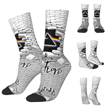 Pinks Cool Floyded 남성과 여성 인쇄 양말, 연중 내내 사랑스럽고 적용 가능한 드레싱 선물