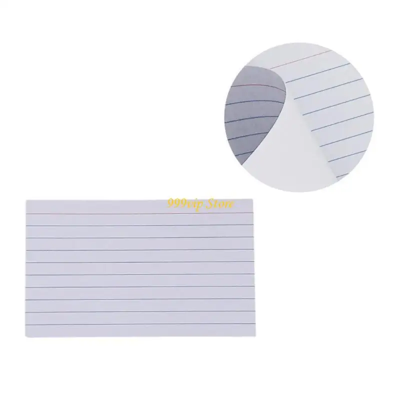 C90C Colorful Indexcard Note Paper 50 Sheets Lined 3x5Inch Study Card Note Card Small Ruled Notecards for Writing Journaling