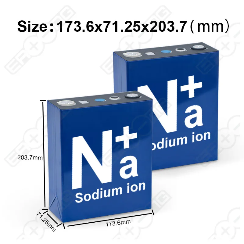 Sodium Na Ion Battery Cell 280Ah 220Ah EV Na-ion Sodium-Ion Batteries for Home Solar Storage System