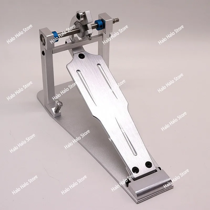 Silver Jazz Drum Double Pedal, Kick Drum Practice Hammer