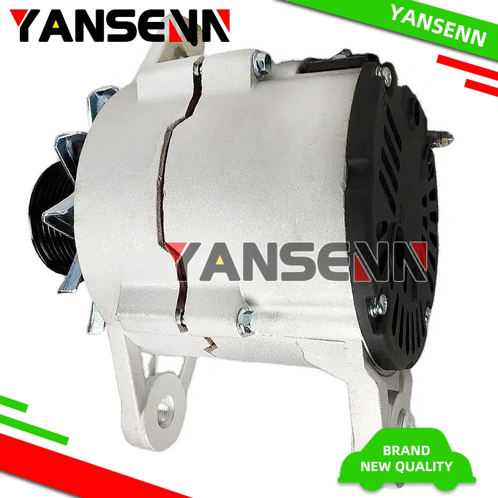 70Amp 24Volt 8Pulley Alternator for Timberjack 850 950 Cummins 6CTA 8.3L 1998-2007 3415609 3920618 3935530 JFZ276W ATG20288