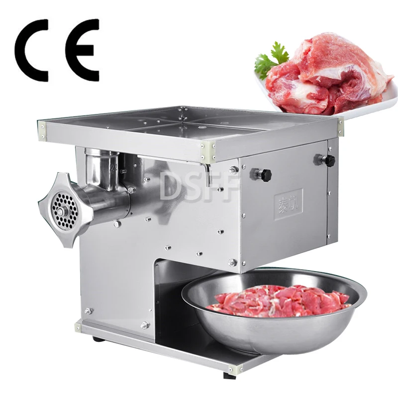 Electric Sausage Filling Machine, Kitchen Stainless Steel Shredder, Commercial Meat Cutter