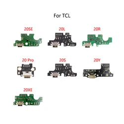 USB-разъем для док-станции, гибкий кабель для TCL 20SE T671H 20 Pro 20XE 20L Lite T774H 20R 20Y 20S, модуль зарядной платы