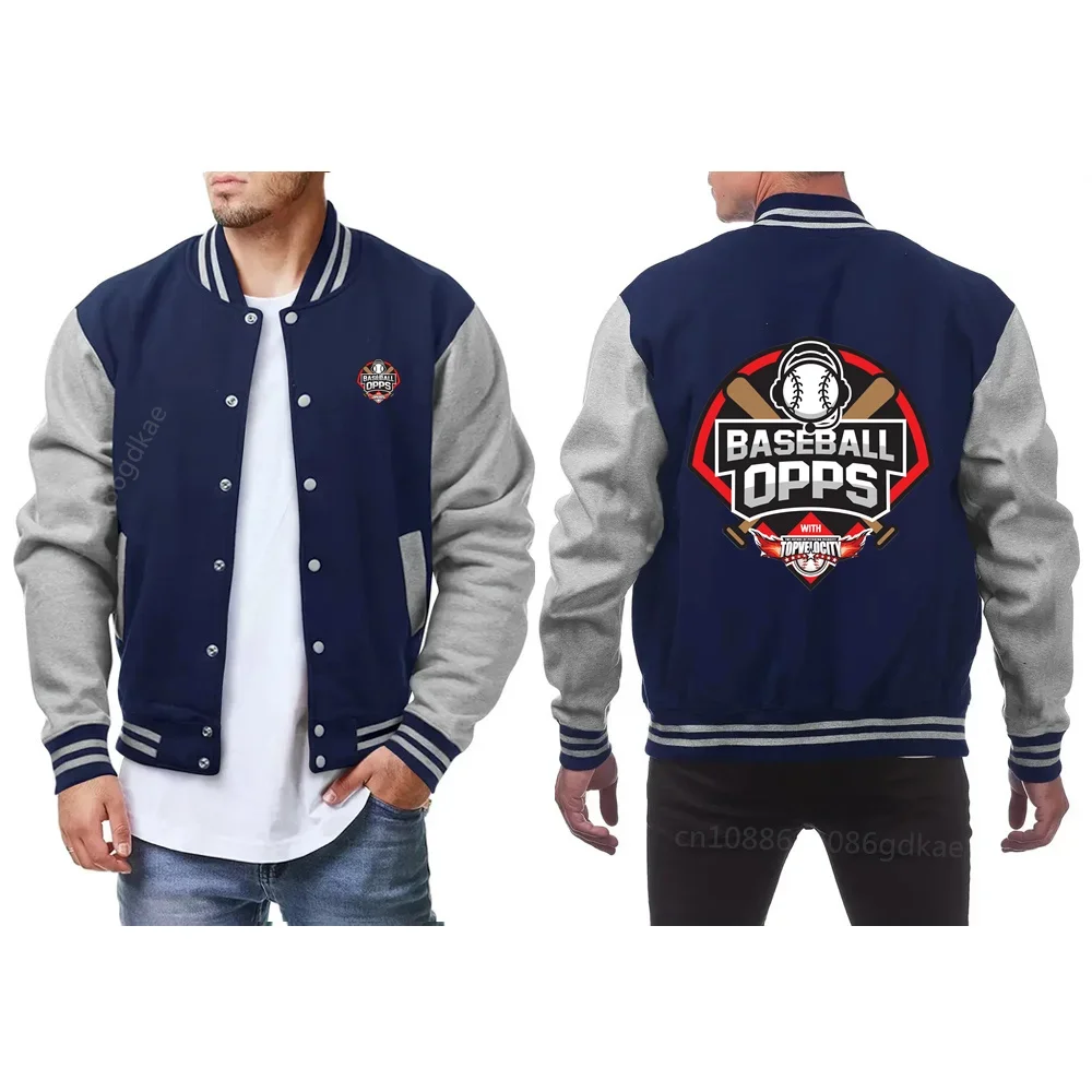 

Fashion Autumn/ Winter Unisex Patchwork Baseball Uniform Teenagers Preppy Style Rib Sleeve Short Men's and Women's Jacket Tide