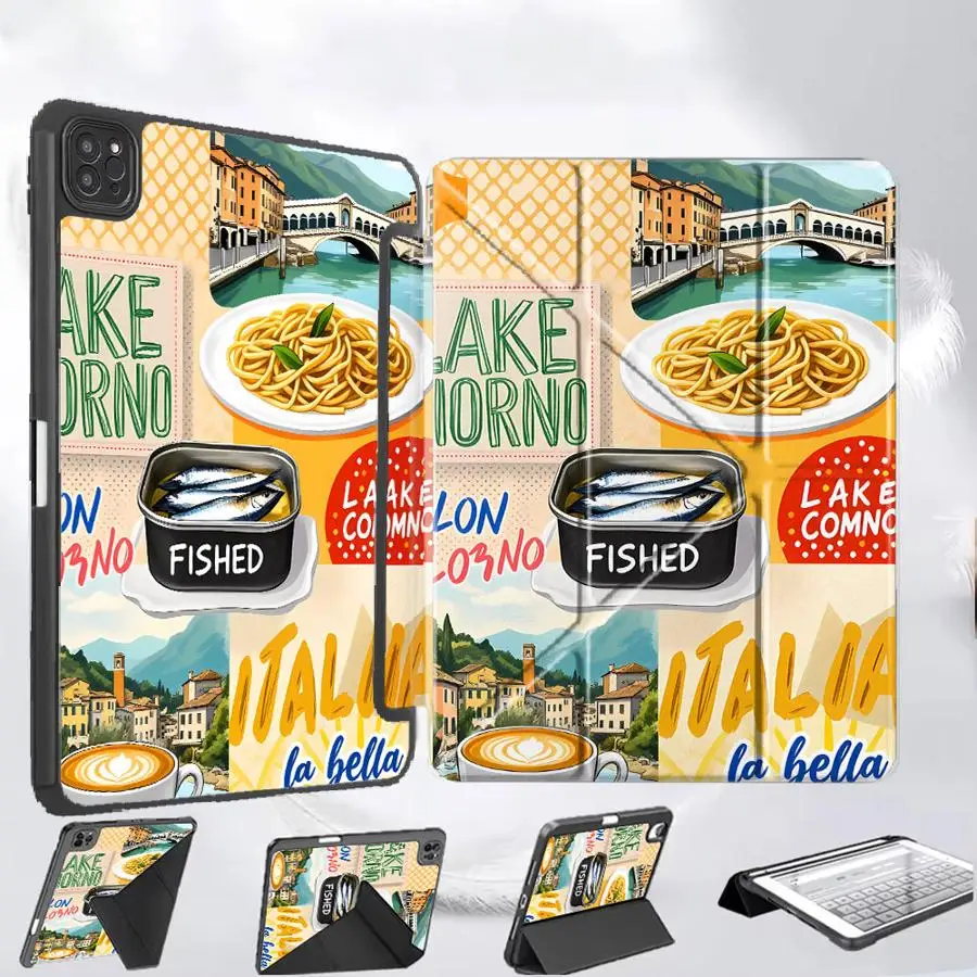 

Tablet Case For iPad Mini 6 7 Pro 11th 10th 9th 8th 7th 12.9inch Air 4 5 M3 M2 M4 11inch Pro 2025 Holder Cover Travel Design